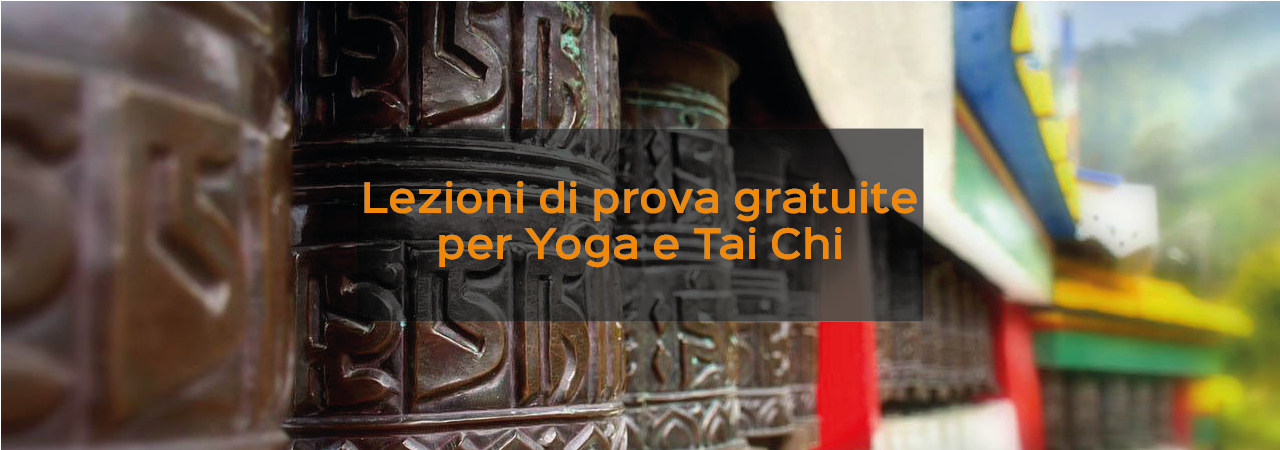Lezioni di prova gratuite per Yoga e Tai Chi